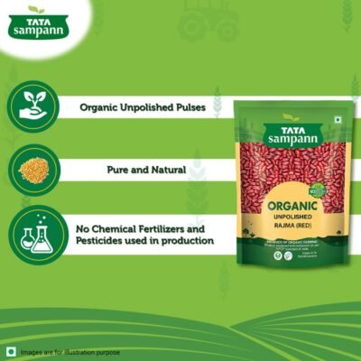 Tata Sampann Organic Unpolished Rajma