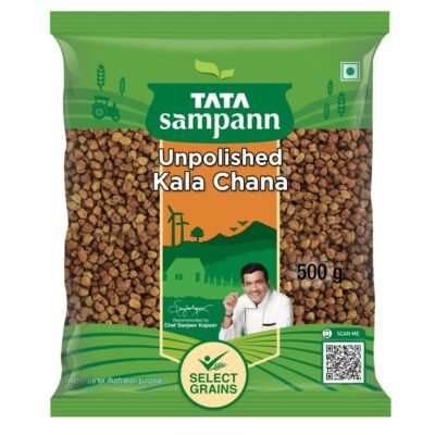 Tata Sampann Unpolished Kala Chana, 500g