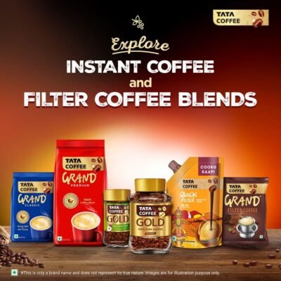 Tata Premium Instant Coffee - 100% Pure Coffee