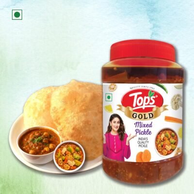 TOPS Gold Mixed Pickle - 900 gm