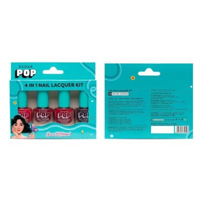 SUGAR POP 4-In-1 Matte Finish Nail Lacquer Kit