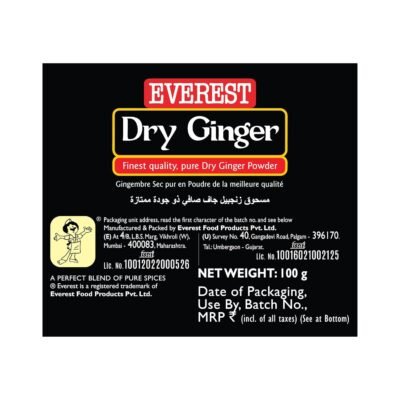 Everest Dry Ginger Powder, 100 Gram