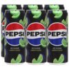 PEPSIS Lemon No Sugar Cans - Pack of 6