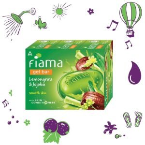 71X5U-djPgL._SL1200_ Fiama Gel Bar Lemongrass & Jojoba Soap - Pack of 3