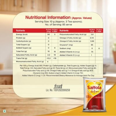Saffola Active Refined Cooking Oil