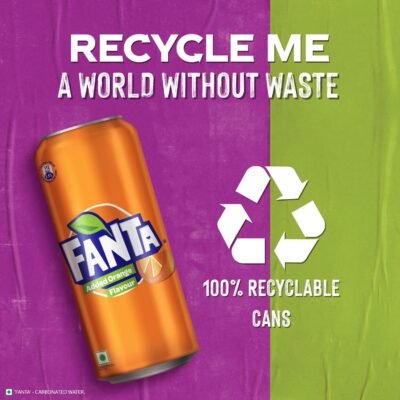 FANTA® Orange Flavored Drink - Pack of 6 Cans