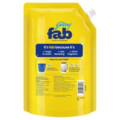 Godrej Fab Liquid Detergent Refill Pouch