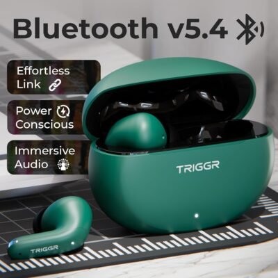 TRIGGR Ultrabuds N3 - Crisp Calling & 50H Playtime