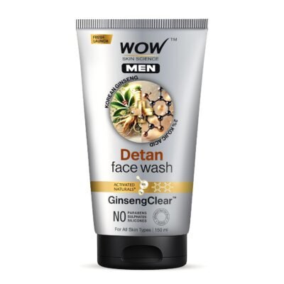 WOW Skin Science MEN Detan Face Wash Gel