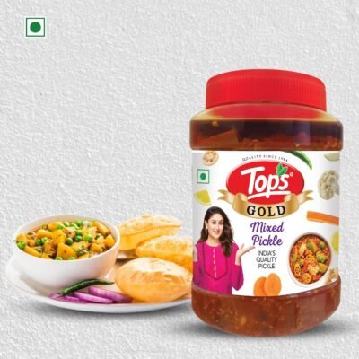 TOPS Gold Mixed Pickle - 900 gm