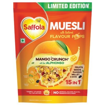 Saffola Muesli Mango Crunch - Limited Edition