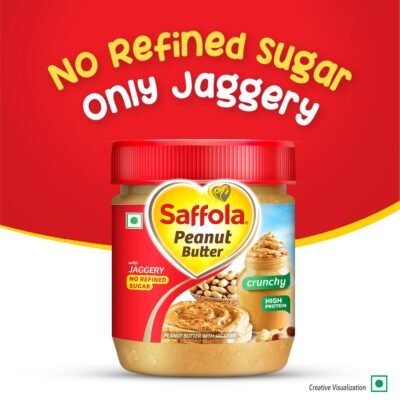 Saffola Peanut Butter with Jaggery - Creamy & Wholesome