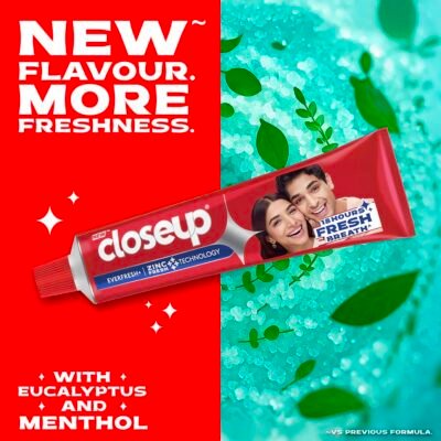 Closeup Toothpaste - 18 Hours of Fresh Breath