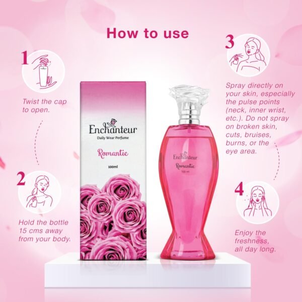 Enchanteur Romantic Jasmine Perfume, 50ml - Image 3