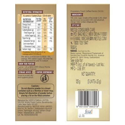 NESCAFÉ Choco Mocha Premix