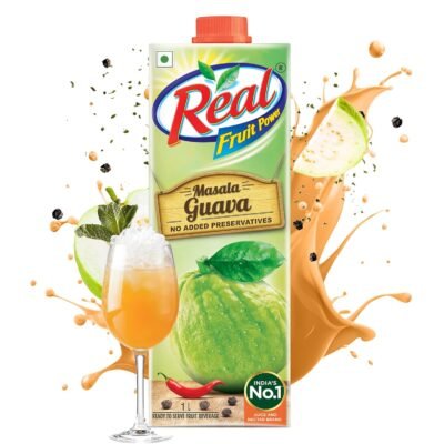 DABUR Real Masala Guava Fruit Nectar Juice - 1L