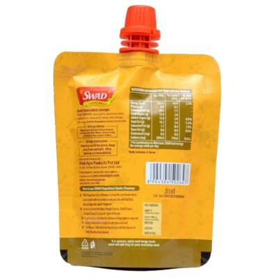 SWAD Rajasthani Garlic Chutney - Pack of 5