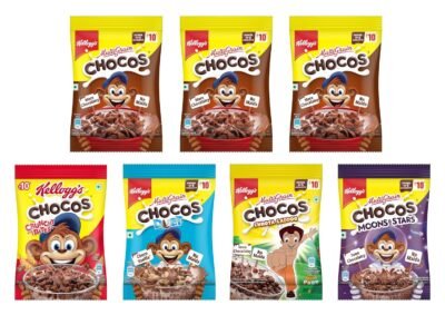 Kellogg's Chocos Variety Pack of 7 - Multigrain Goodness