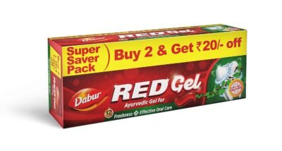 Dabur Red Gel Ayurvedic Toothpaste - Pack of 2