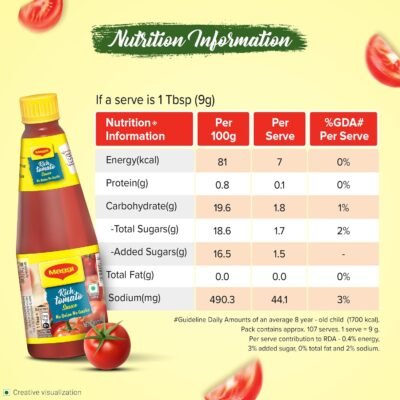MAGGI Rich Tomato Sauce - No Onion No Garlic