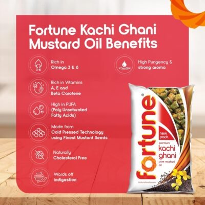Fortune Premium Kachi Ghani Mustard Oil