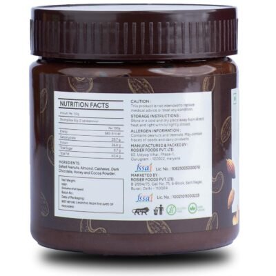 ROSIER Foods Dark Chocolate Nut Butter