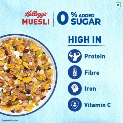Kellogg’s Muesli 0% Added Sugar – Power Breakfast
