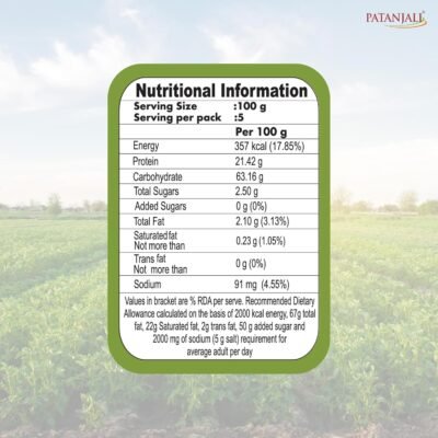 Patanjali Besan 500g - Natural Goodness