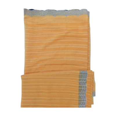 Jems Yellow Women's Saree