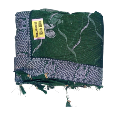 Crime Action Women's Fancy Sarees