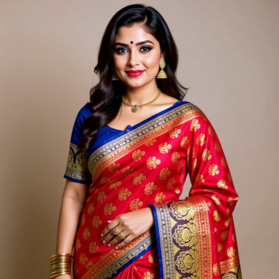 Elegant Five Star Women Saree