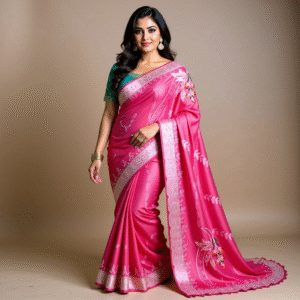 qwen-image-edit_create-a-image-women-drassing-a Jimychu soft fabric stylish Women Saree