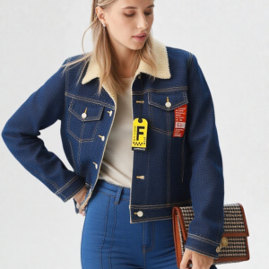 Girls Fancy Denim Jacket