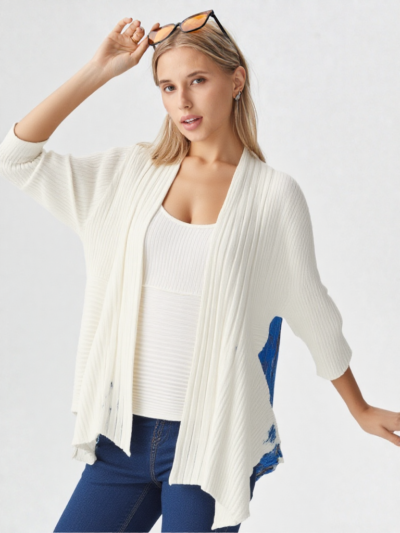 Women's Full Sleeves Shrug with Pocket