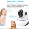 V380 WiFi IP Camera - Dual Antenna Security Solution