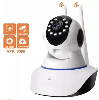 V380 WiFi IP Camera - Dual Antenna Security Solution