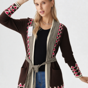 Women's Cotton Full Sleeves Shrug with Pocket