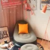 Velvet 2 Seater Inflatable Lounge Chair | Air Sofa
