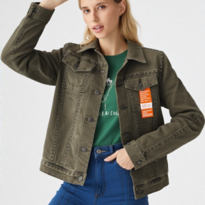 Girls Fancy Full sleeve Denim Jacket