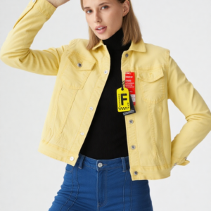 Women's Fancy Jacket| Pure Denim| full-day-Comfort