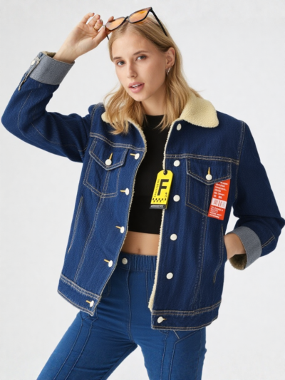 Women's Stylish Denim Jacket | Full height jackets