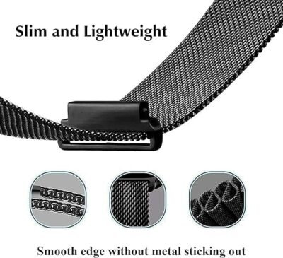 22mm Stainless Steel Chain Watch Strap Band