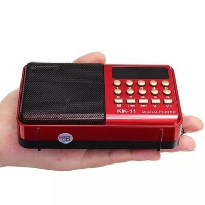 5W Bluetooth Speaker – Stylish Red