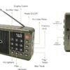 Portable FM Radio with Preset Stations