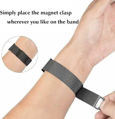 22mm Stainless Steel Chain Watch Strap Band