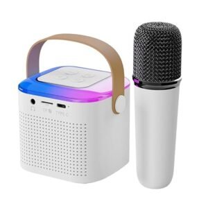 Karaoke Bluetooth Mic for Kids with Bluetooth speaker