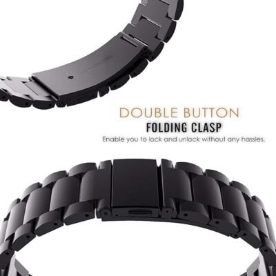 Heavy Metal Chain Strap with Secure Lock Technology