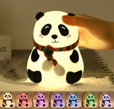 Touch Silicone Panda Light