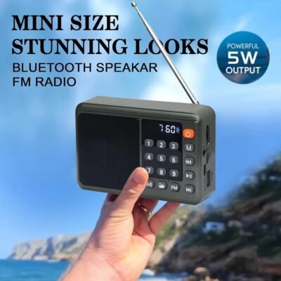 Portable FM Radio with Preset Stations