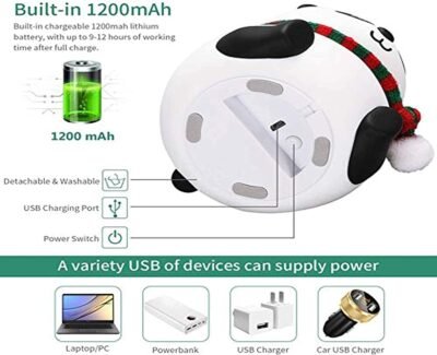 Touch Silicone Panda Light